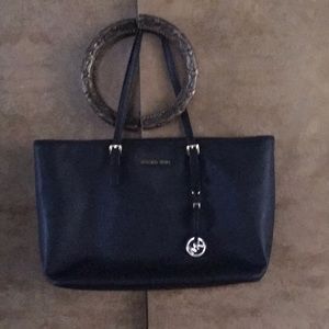 Large Michael Kors leather tote